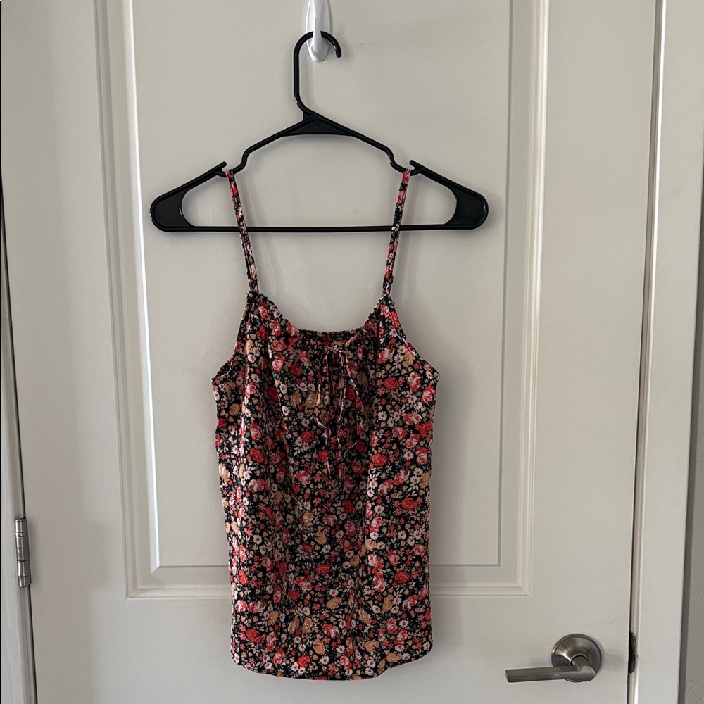 Floral Spaghetti Strap Top